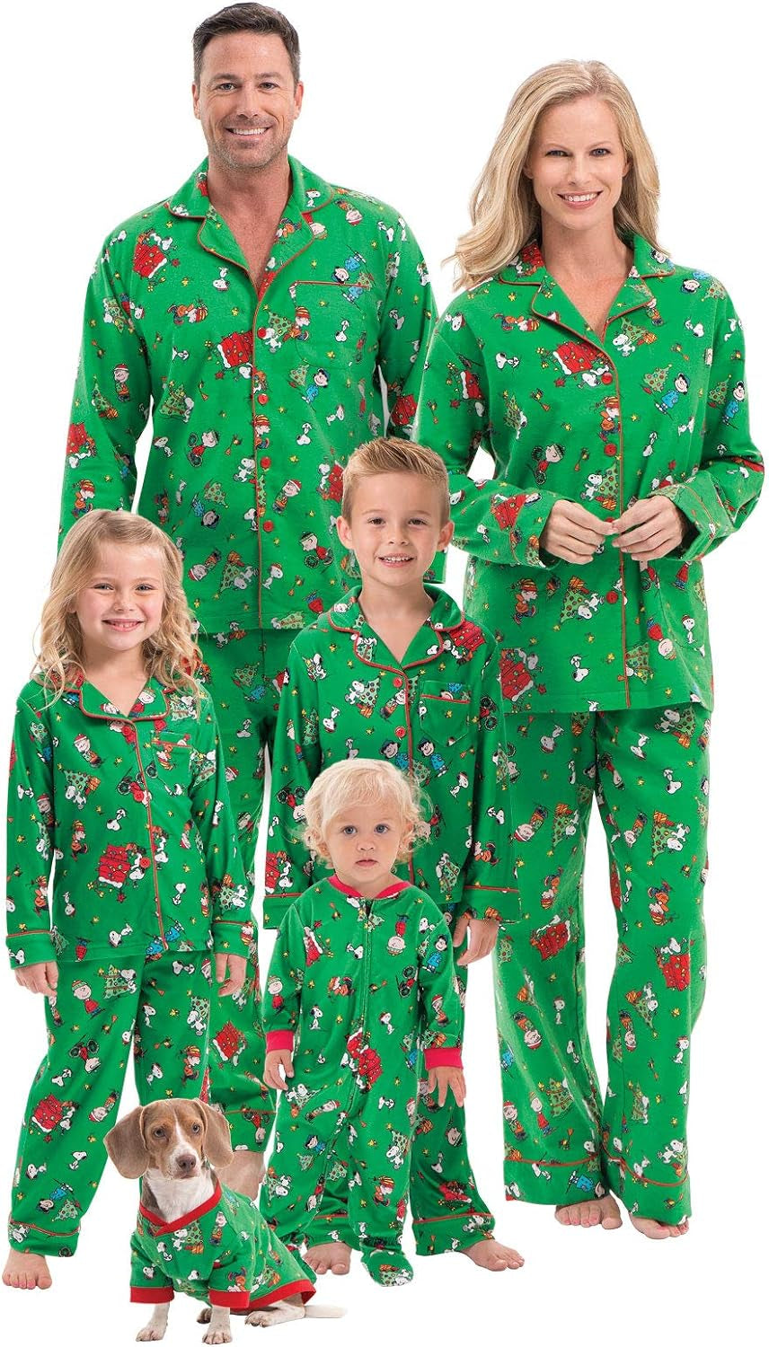 Family Christmas Pajamas - Christmas Pajamas for Family Charlie Brown